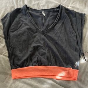 Free people cropped athletic top